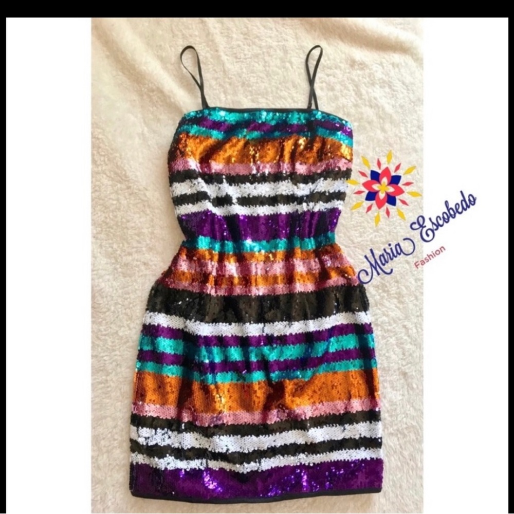 🌸 sales🌸 A’gaci intwrmix sequin bodycon dress M and L